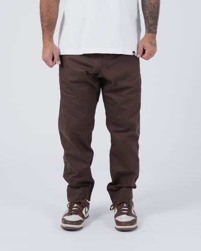 Casual Rip Stop Gi Pant - Brown