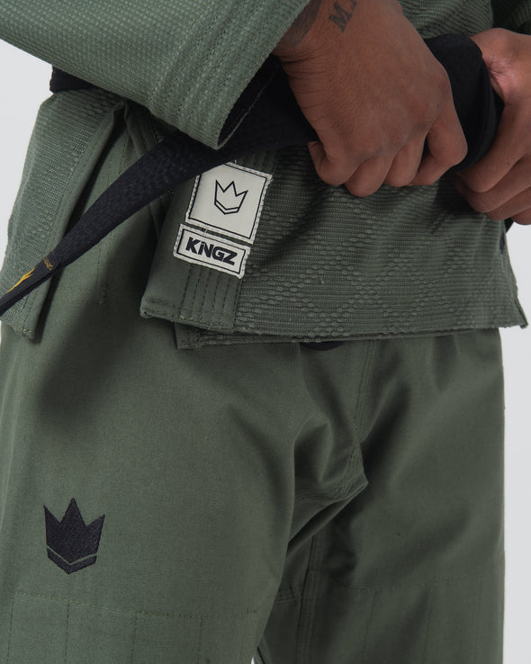 Kingz The ONE Jiu Jitsu Gi - Military Green - Limited Edition