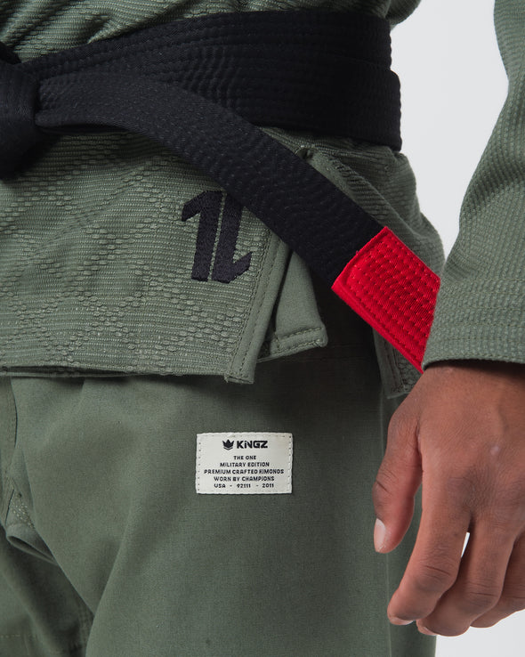 Kingz The ONE Jiu Jitsu Gi - Military Green - Limited Edition