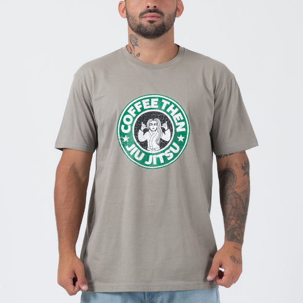 Distressed Coffee Tee - Fighters Market