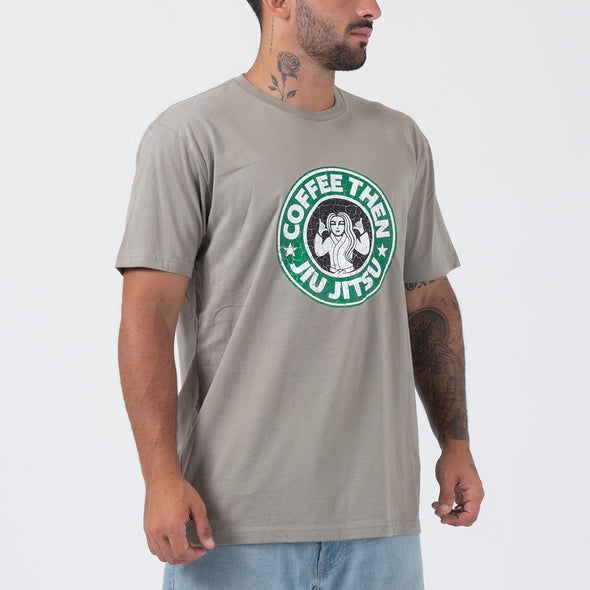 Distressed Coffee Tee - Fighters Market