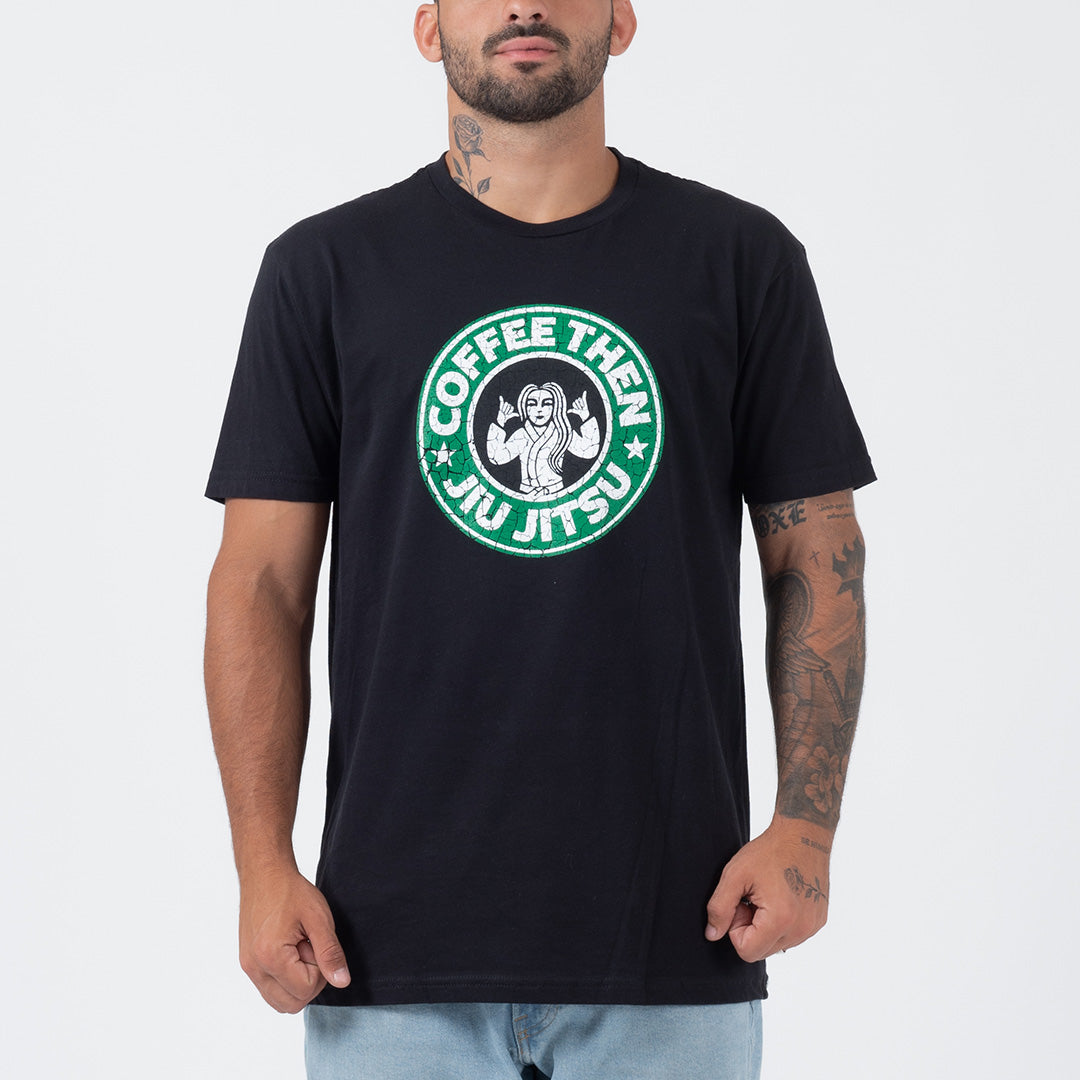 Distressed Coffee Tee - Fighters Market