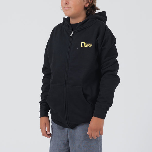 Choke Republic Submission Grappling Authority Youth Zip Up Hoodie - Fighters Market
