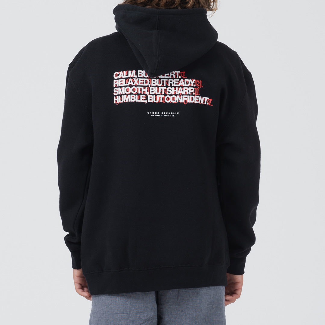 Choke Republic Calm but Alert Youth Hoodie - Fighters Market