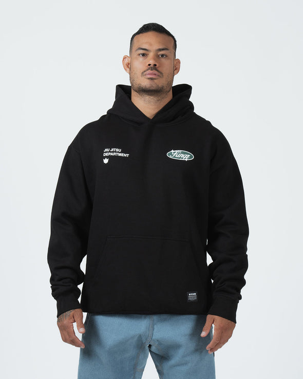 JJ Dept Hoodie Streetwear Kingz XS Black