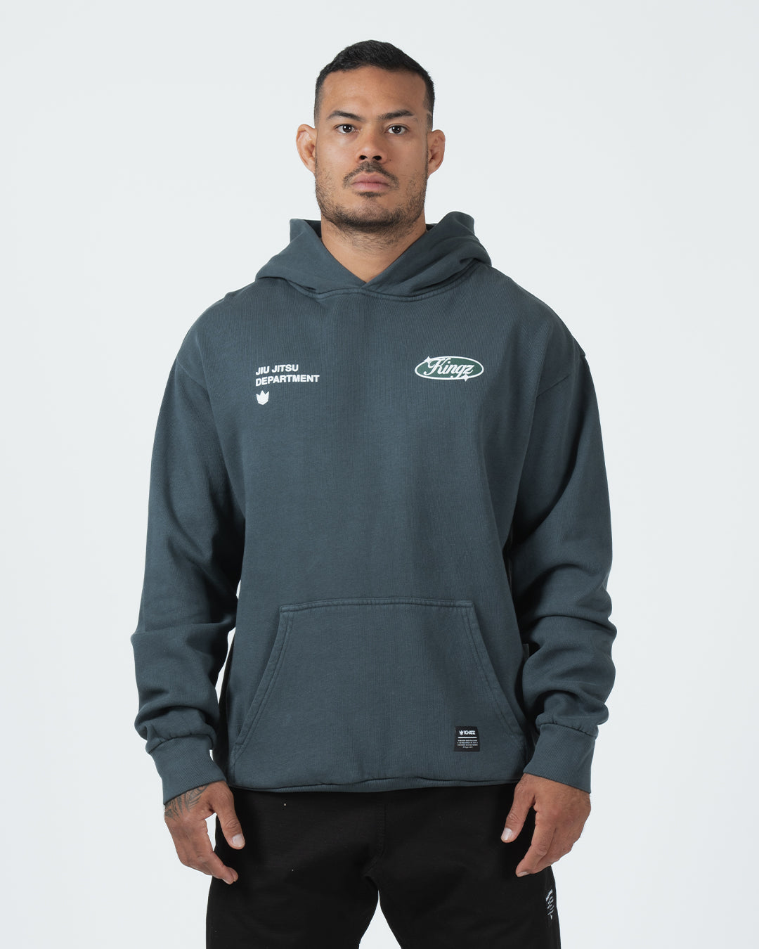 JJ Dept Hoodie Streetwear Kingz XS Navy