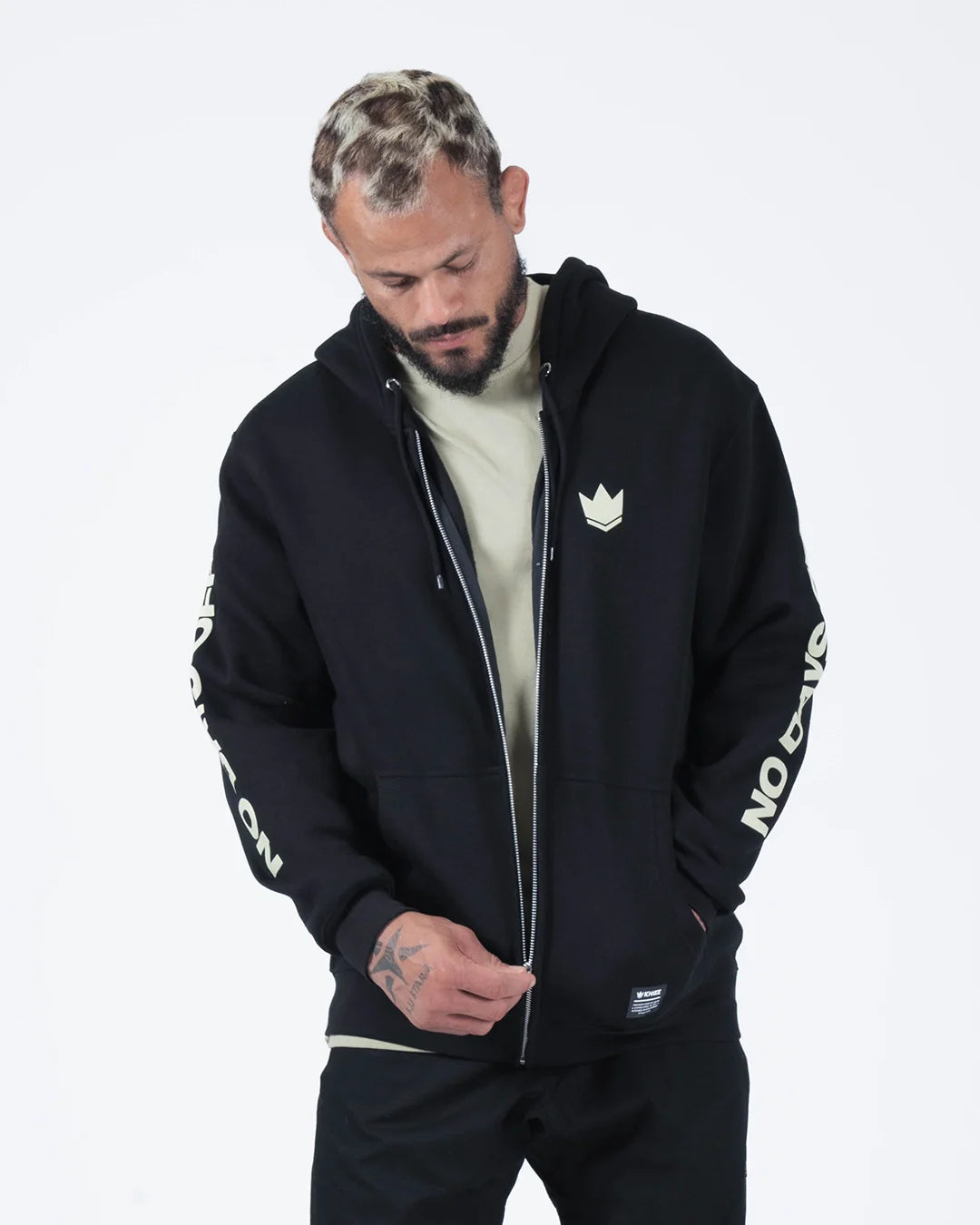 Kingz No Days Off Zip Up Hoodie