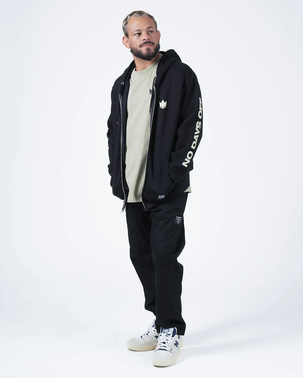 Kingz No Days Off Zip Up Hoodie