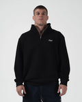 Kingz Script Quarter Zip Sweater