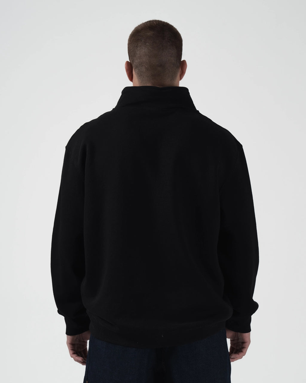 Kingz Script Quarter Zip Sweater