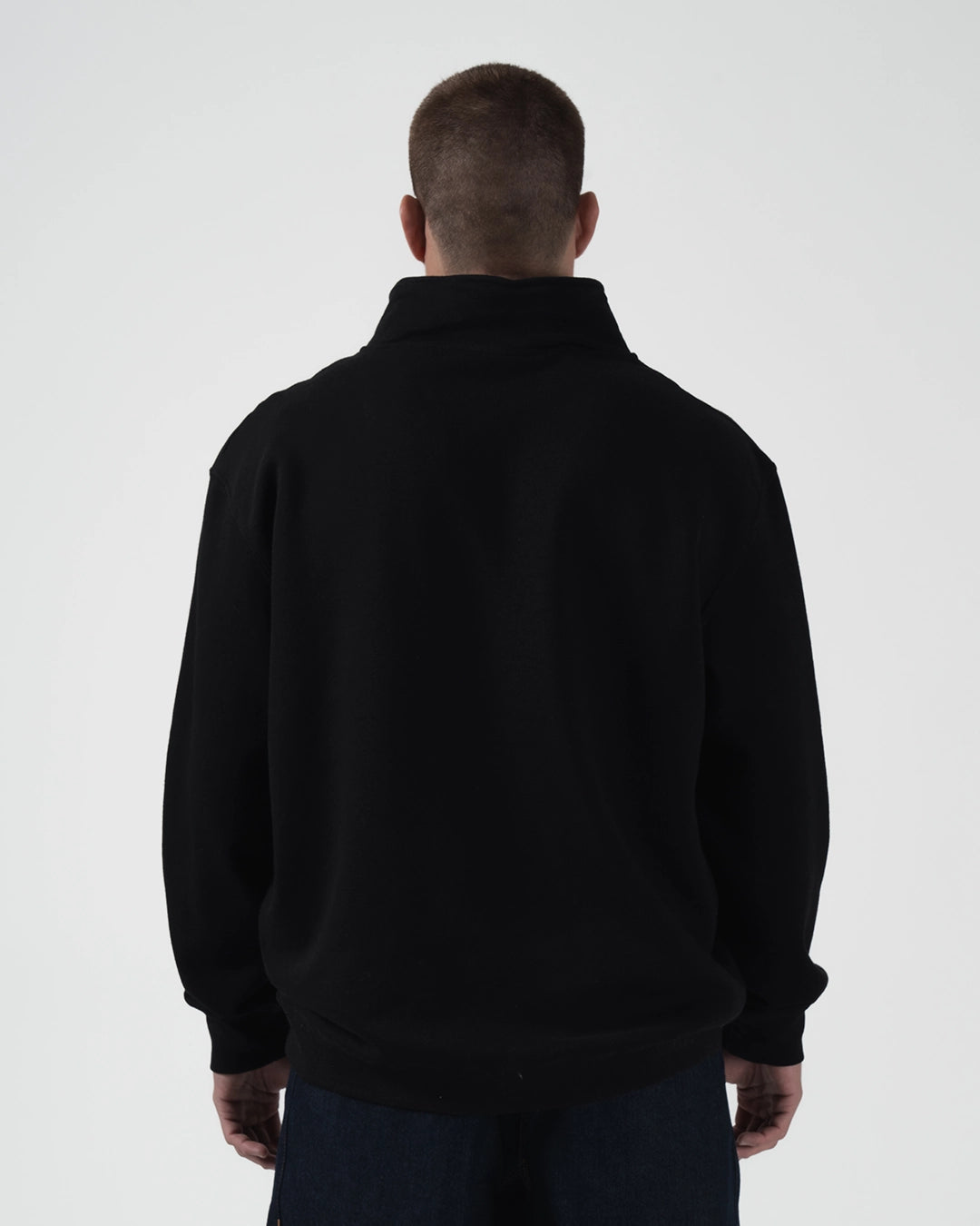 Kingz Script Quarter Zip Sweater
