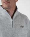 Kingz Script Quarter Zip Sweater