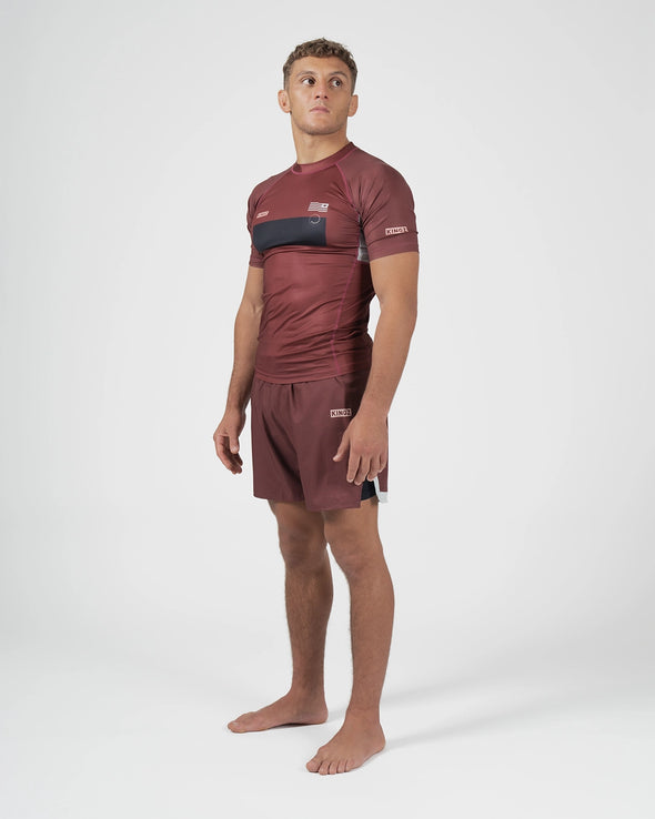 Kingz Trooper Rashguard - Maroon