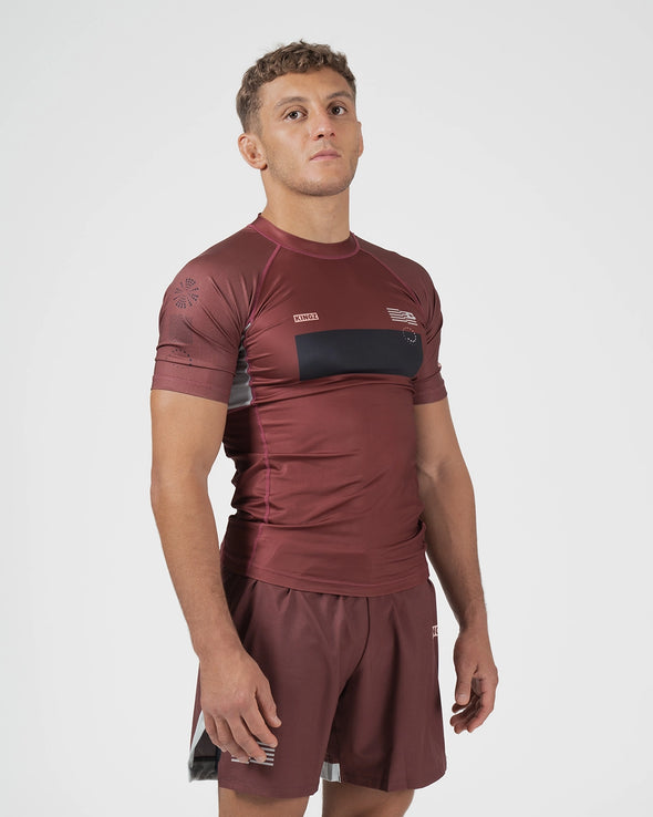 Kingz Trooper Rashguard - Maroon