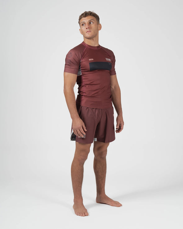 Kingz Trooper Rashguard - Maroon