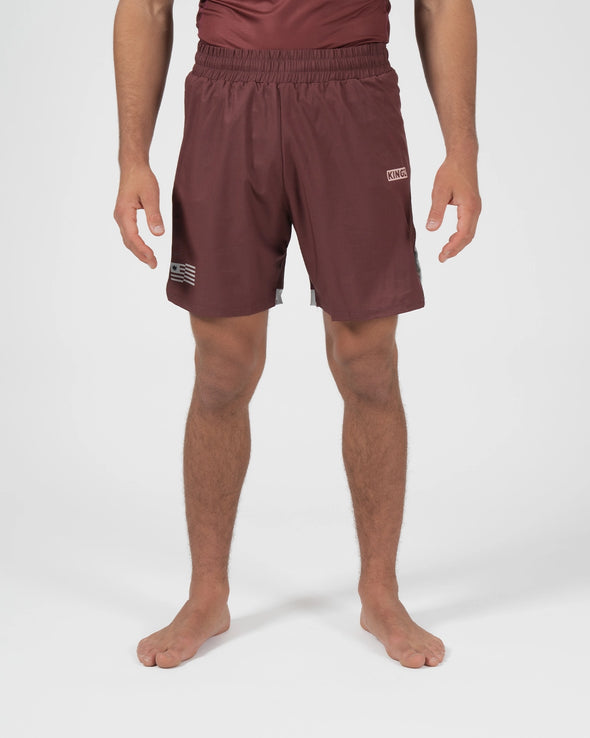 Kingz Trooper Shorts - Maroon