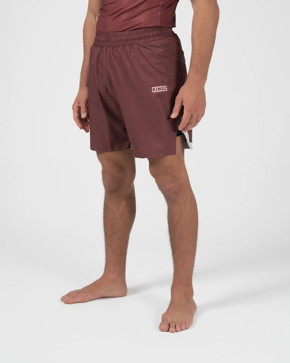 Kingz Trooper Shorts - Maroon