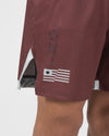 Kingz Trooper Shorts - Maroon