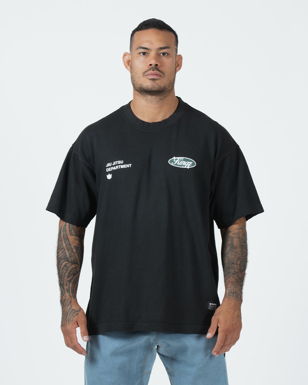 JJ Dept Tee Streetwear Kingz XS Black