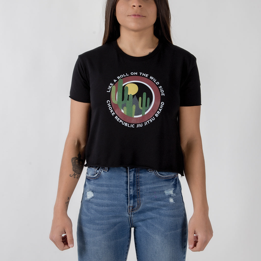 Choke Wild Side Women's Crop Top - Fighters Market
