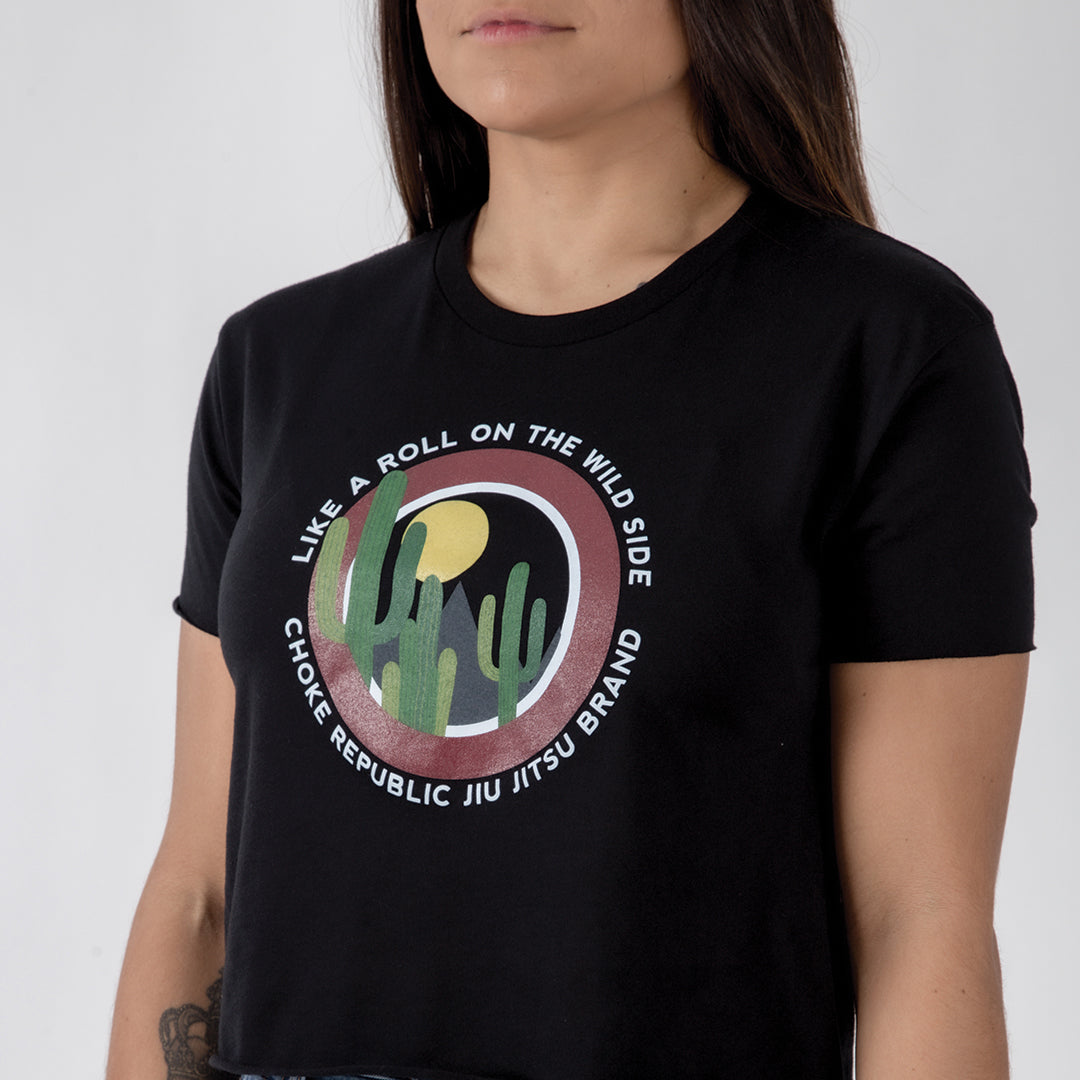 Choke Wild Side Women's Crop Top - Fighters Market