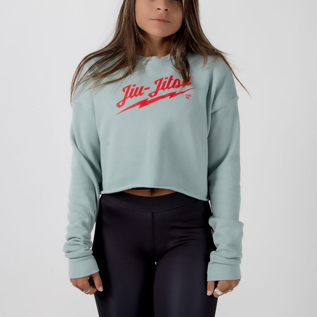 Choke Republic Milwaukee Women's Crop Hoodie - Fighters Market