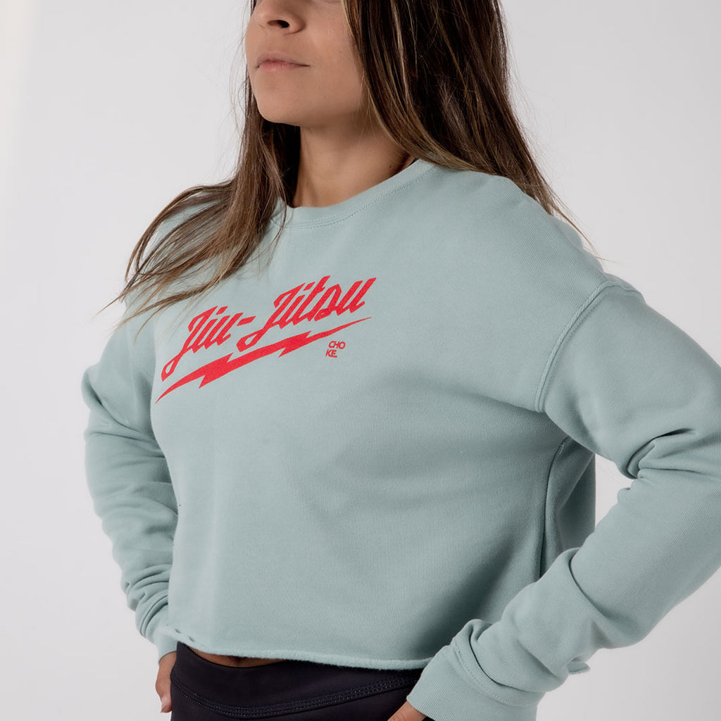 Choke Republic Milwaukee Women's Crop Hoodie - Fighters Market
