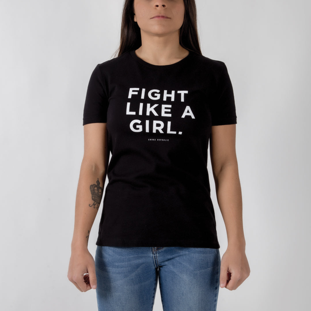Choke Republic Fight Like a Girl Women's Tee - Fighters Market