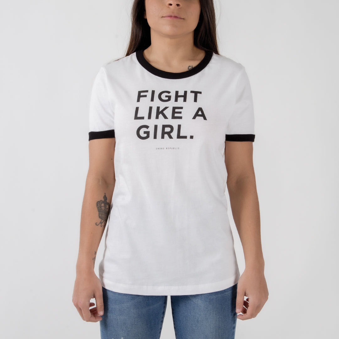 Choke Republic Fight Like a Girl Women's Tee - Fighters Market