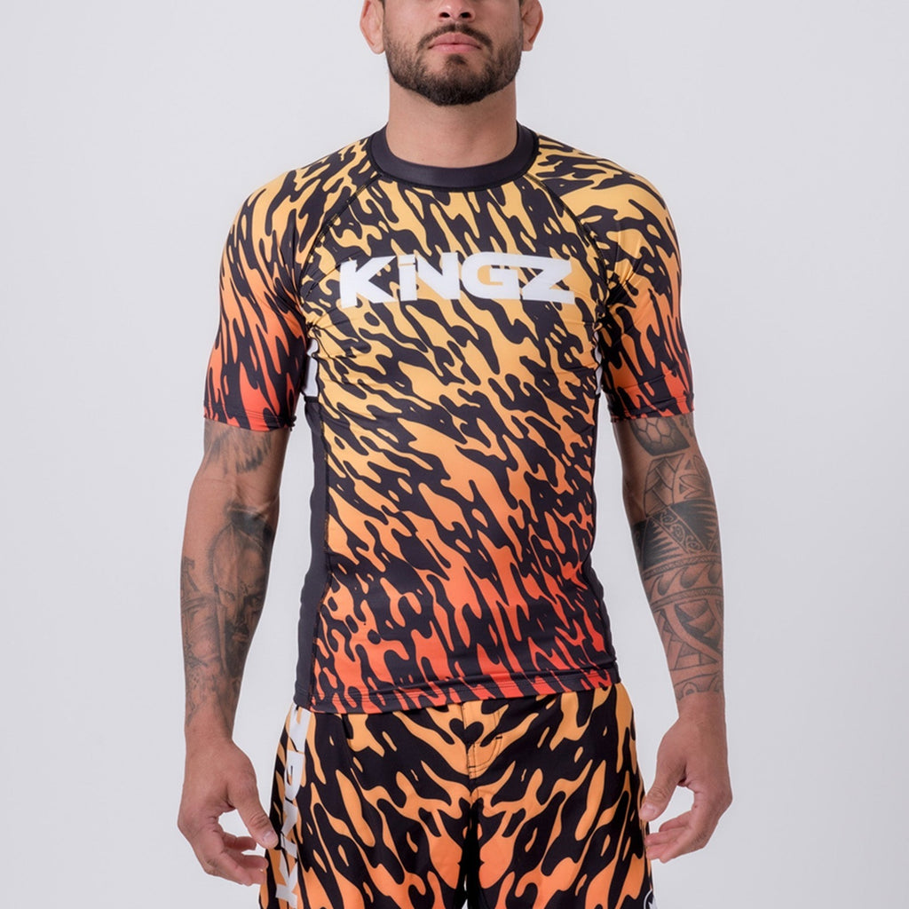 Kingz Flame Rashguard - Fighters Market
