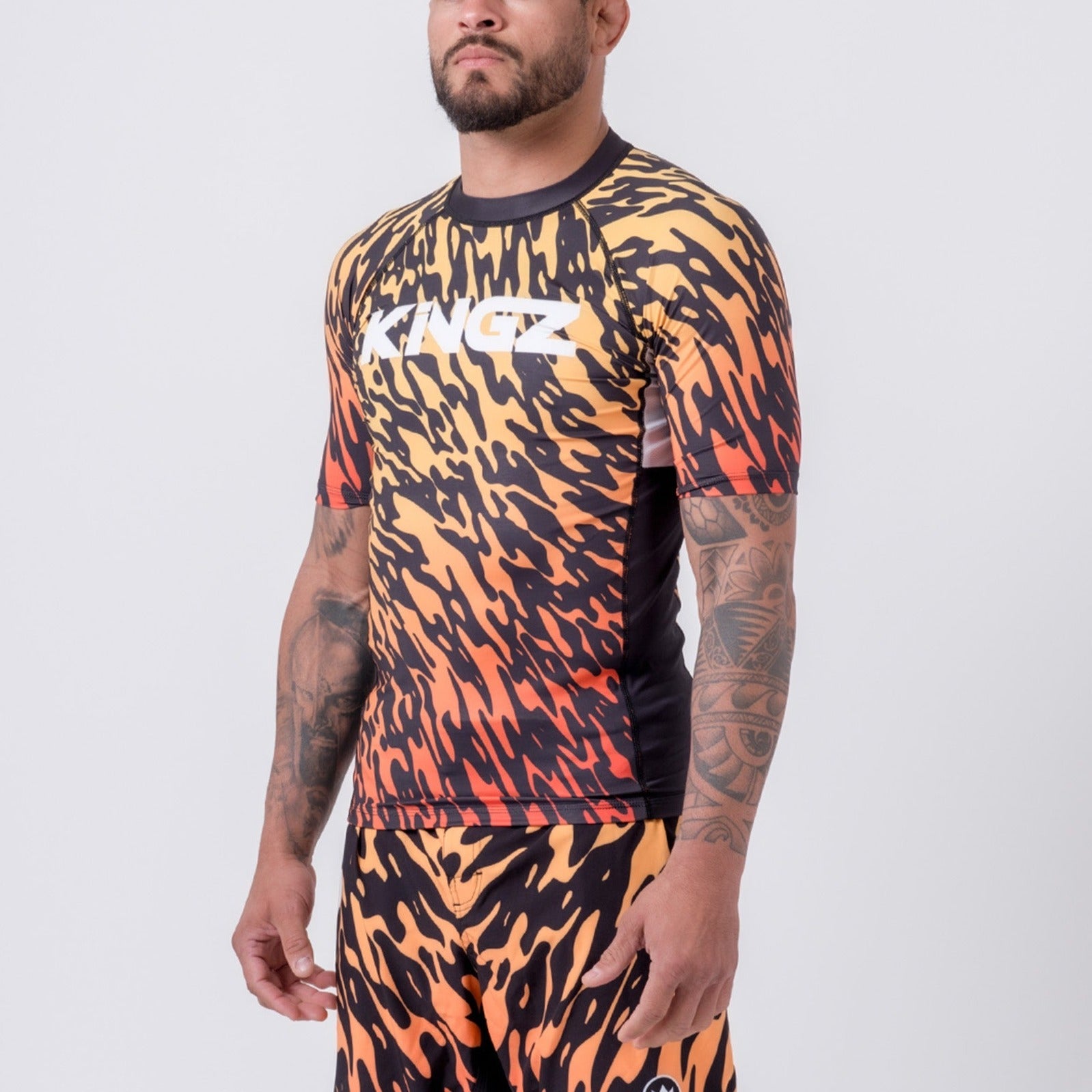 Kingz Flame Rashguard | Fighters Market