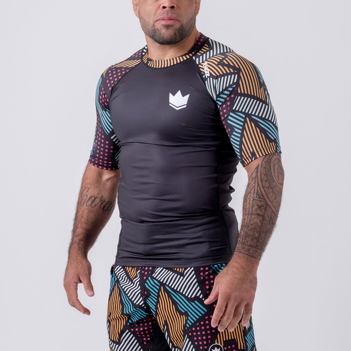 Kingz Patchwork Rashguard | Fighters Market