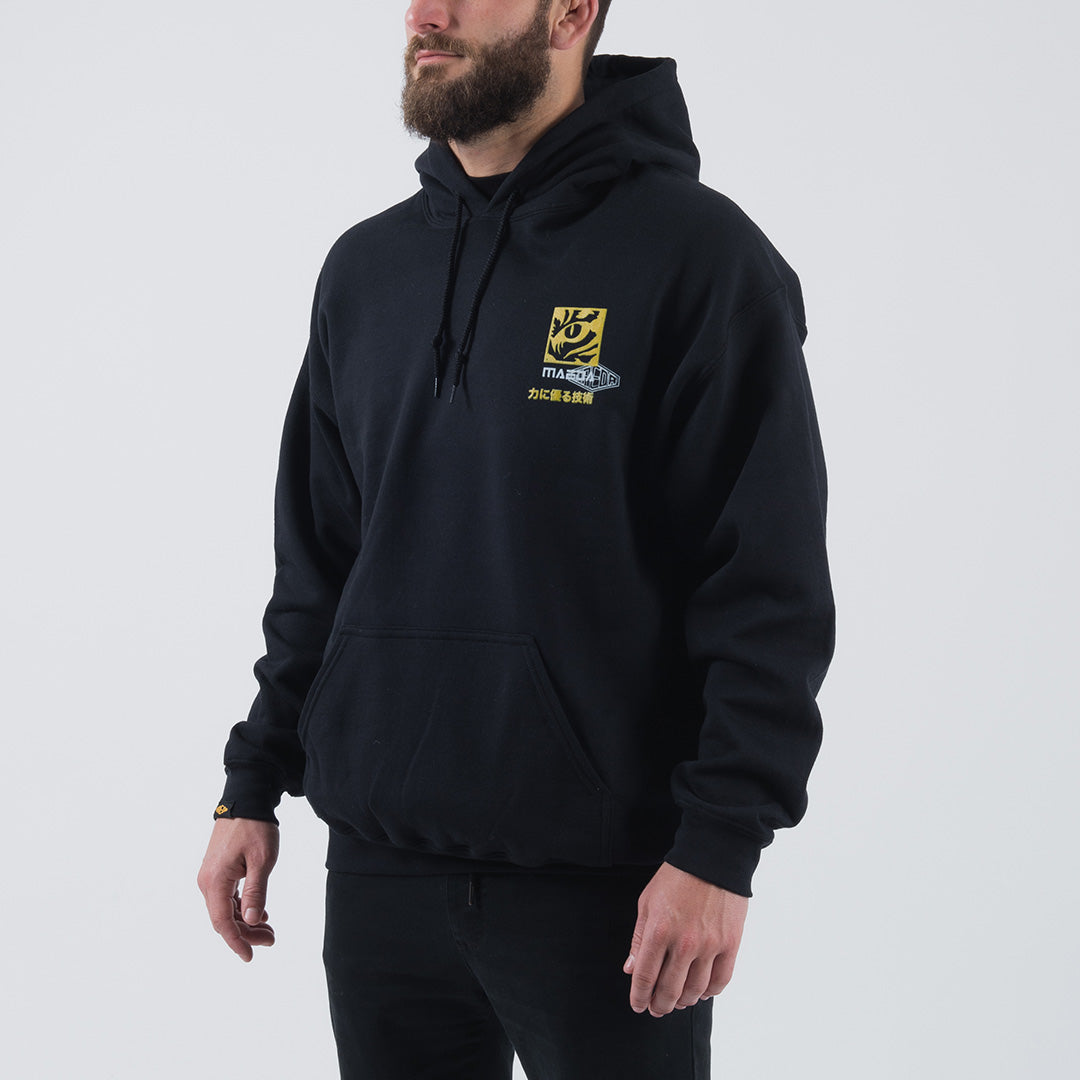 Maeda Eye of the Tiger Pull Over Hoodie - Fighters Market