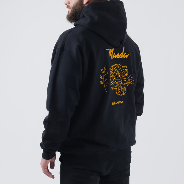 Maeda Eye of the Tiger Pull Over Hoodie - Fighters Market