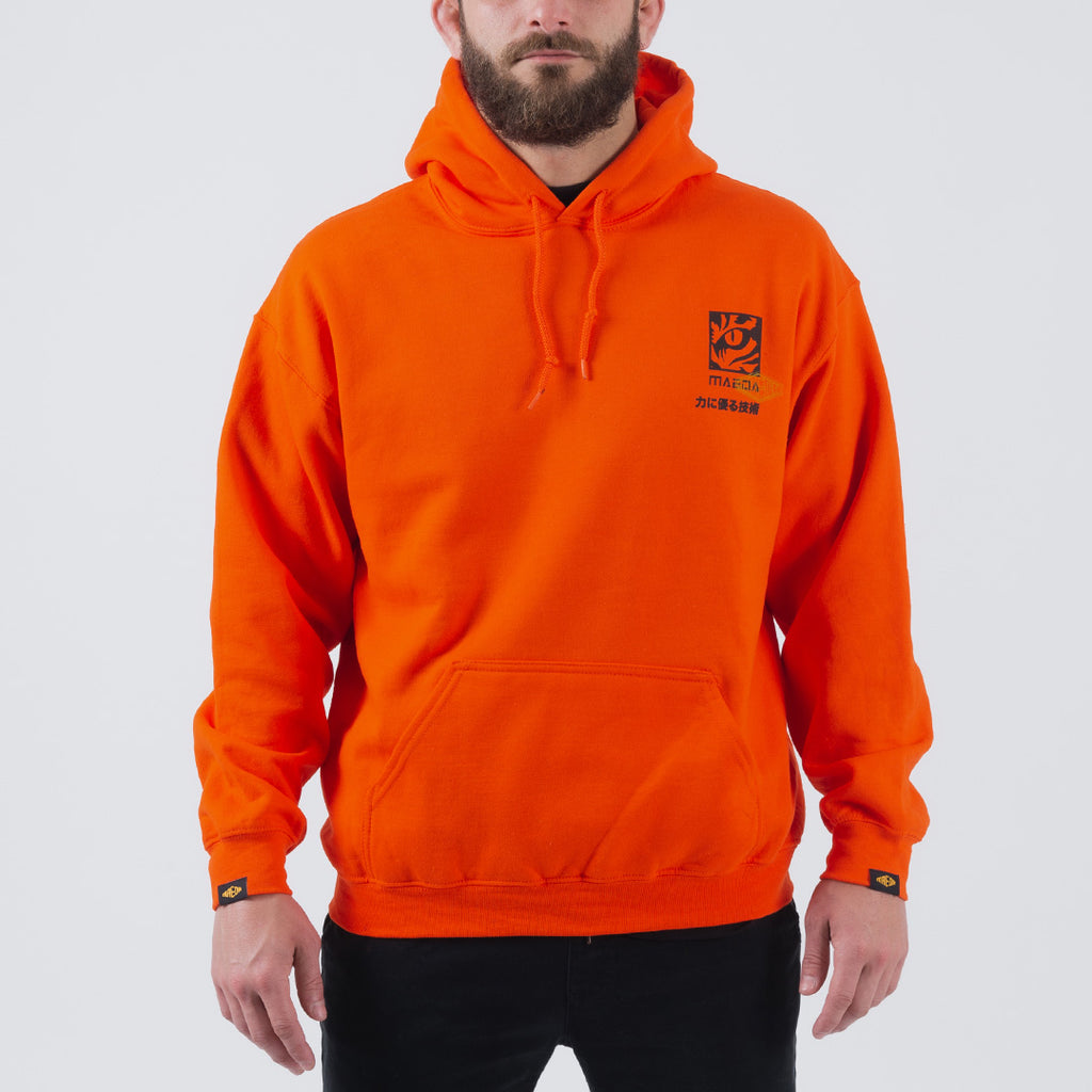 Maeda Eye of the Tiger Pull Over Hoodie - Fighters Market