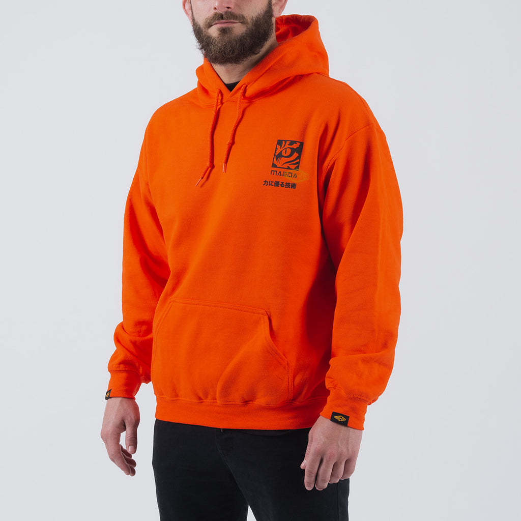 Maeda Eye of the Tiger Pull Over Hoodie - Fighters Market