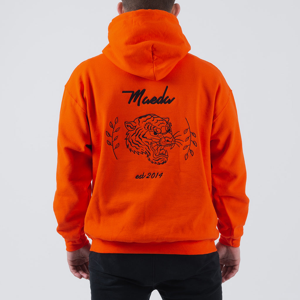 Maeda Eye of the Tiger Pull Over Hoodie - Fighters Market
