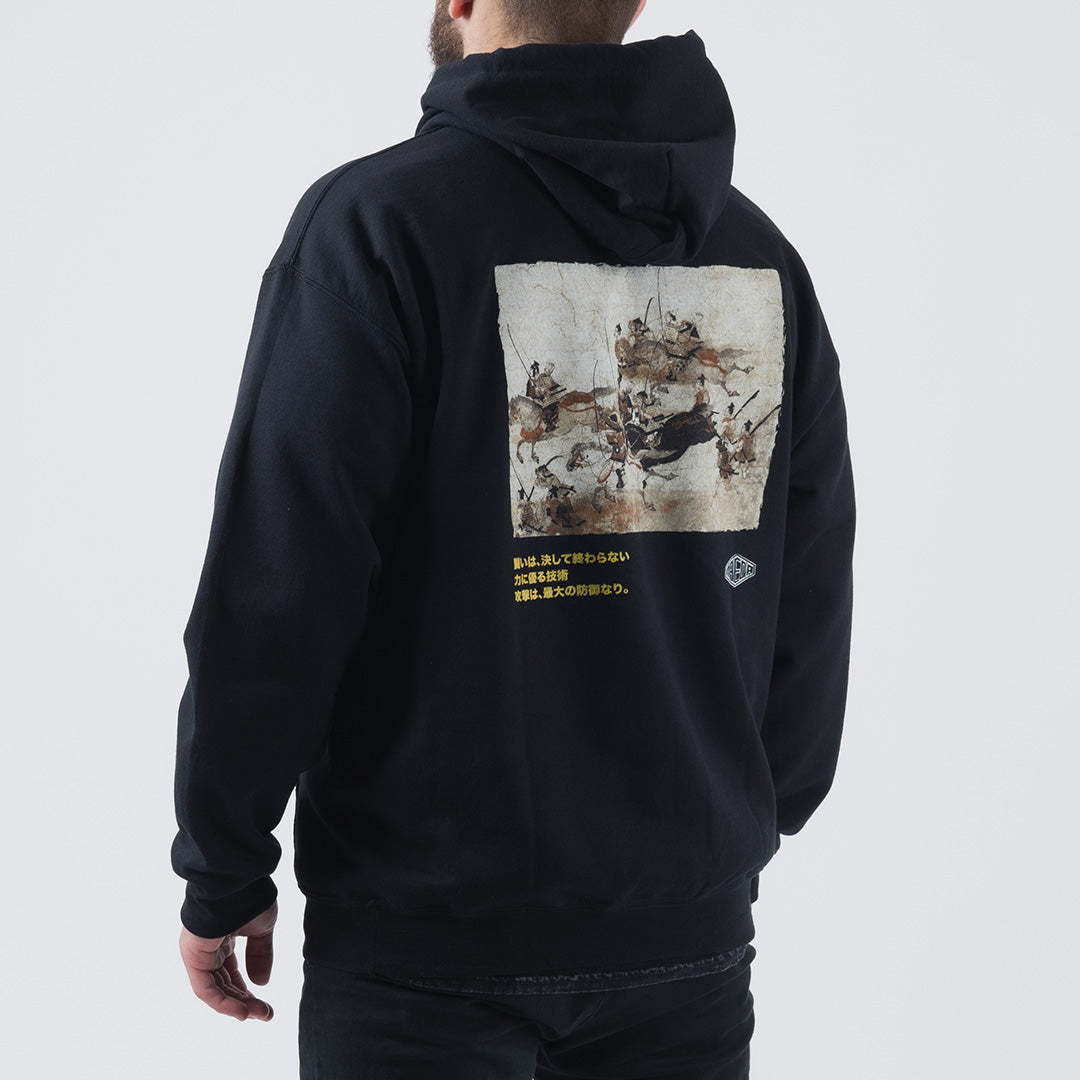 Maeda Battle Pull Over Hoodie - Fighters Market