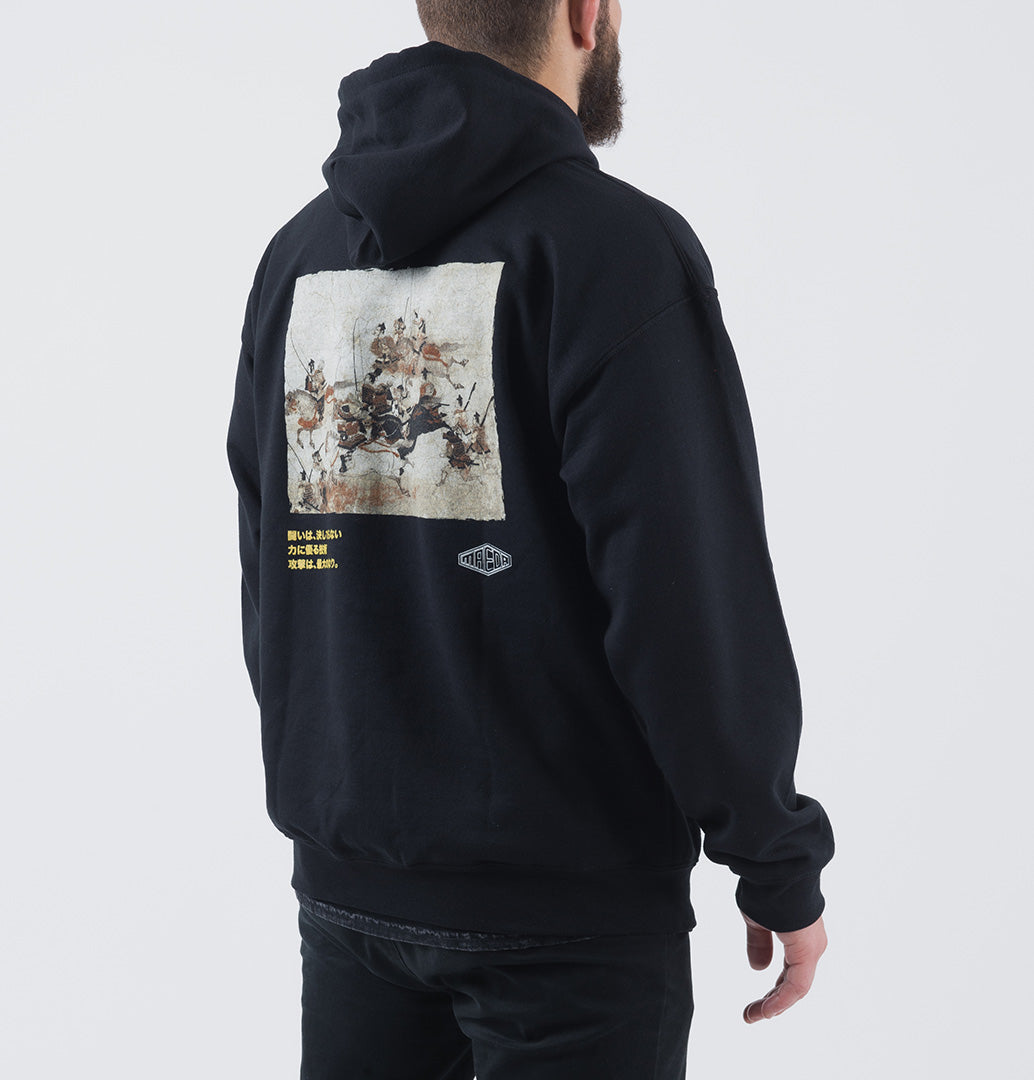 Maeda Battle Pull Over Hoodie - Fighters Market