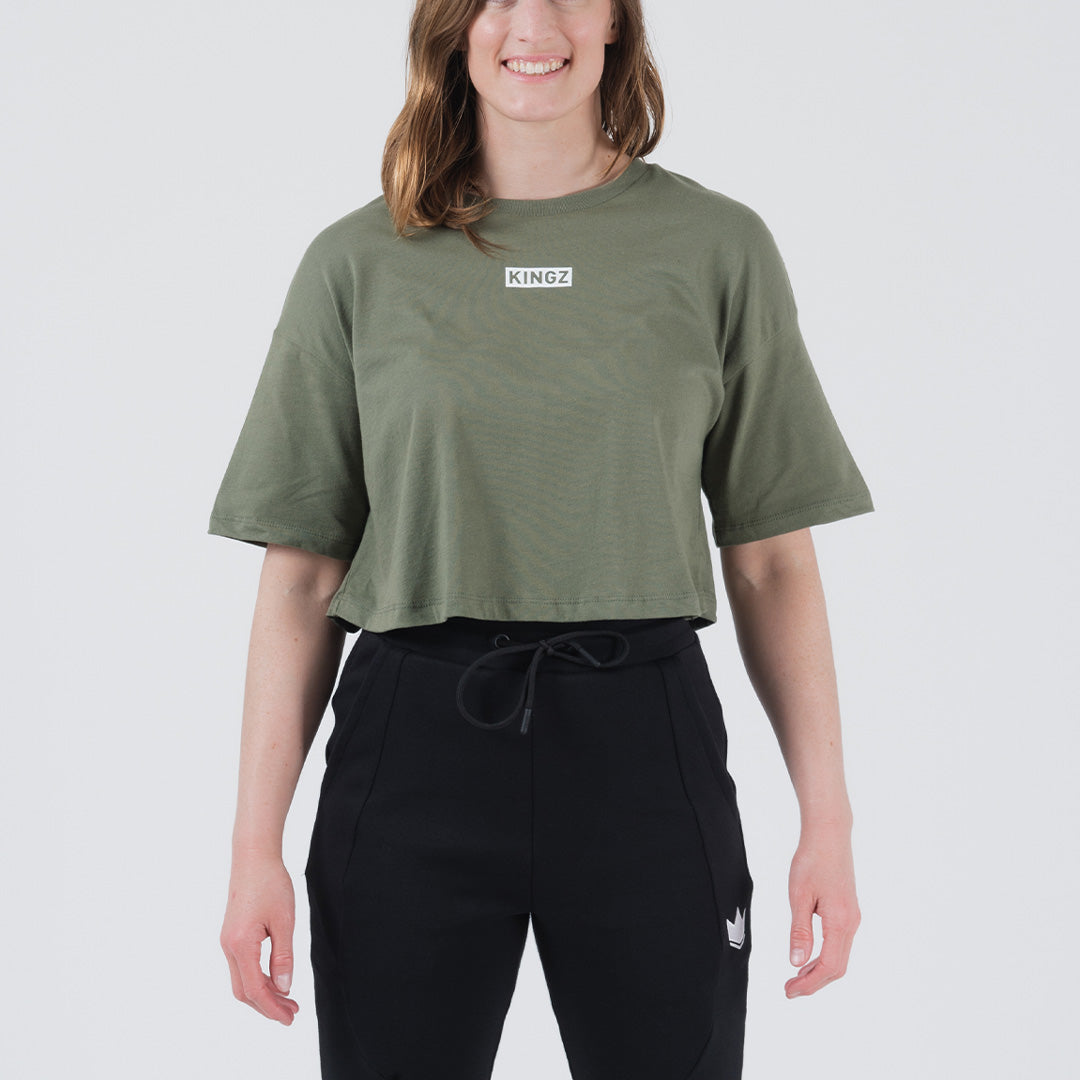 Slant Women's Crop Top - Fighters Market