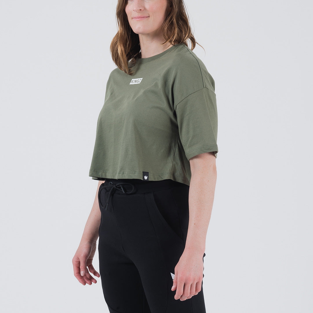 Slant Women's Crop Top - Fighters Market