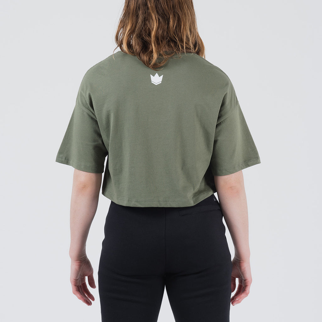 Slant Women's Crop Top - Fighters Market