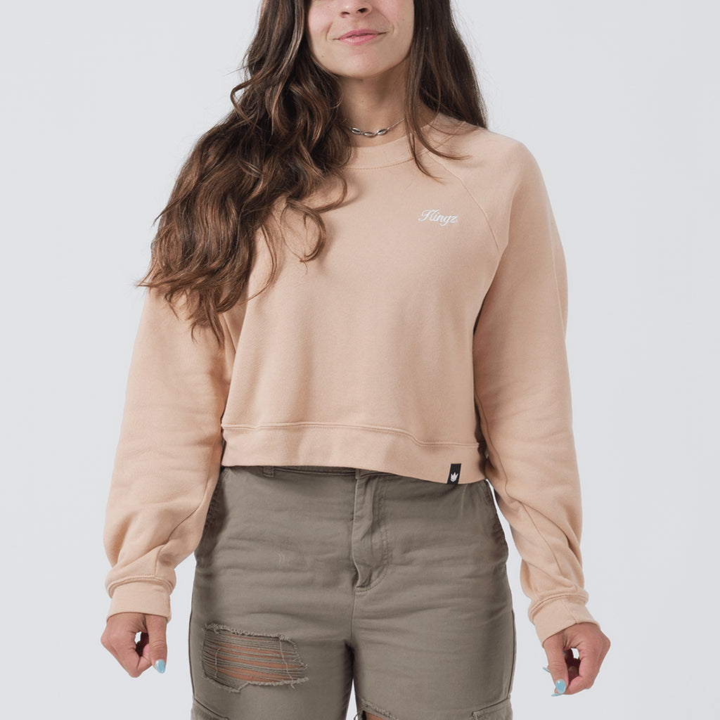 Type Women's Crop Sweater - Fighters Market