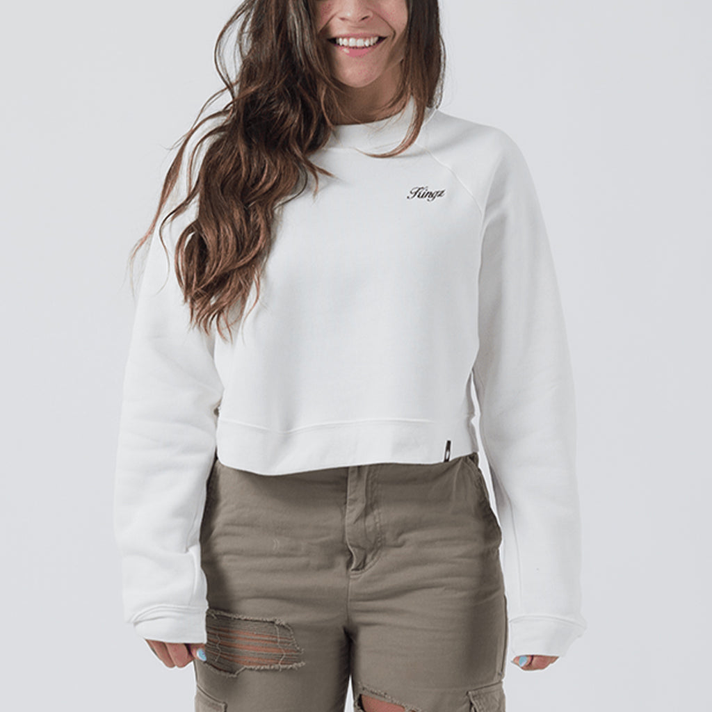 Type Women's Crop Sweater - Fighters Market