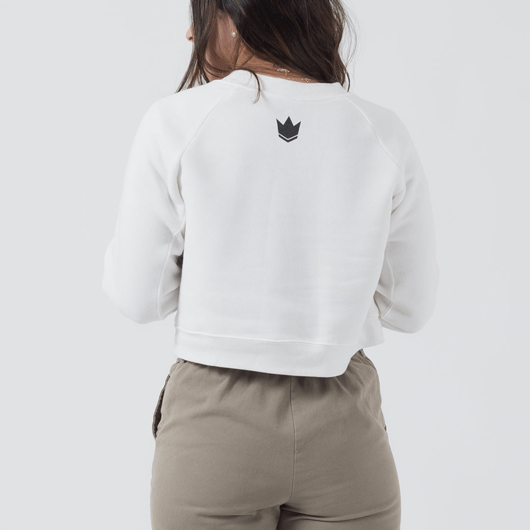 Type Women's Crop Sweater - Fighters Market