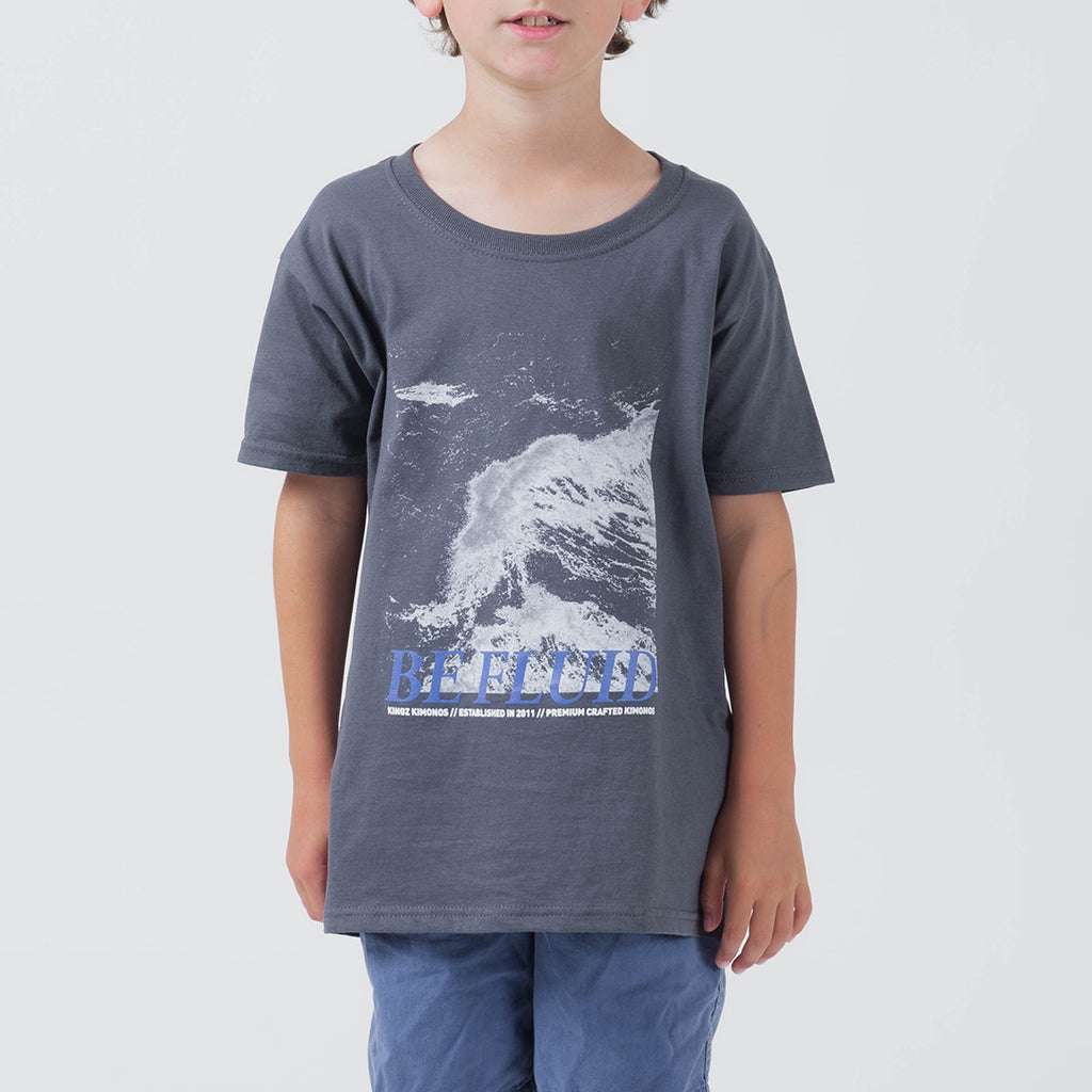 Kingz Be Fluid Youth Tee - Fighters Market