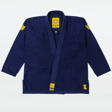 Kingz The ONE Jiu Jitsu Gi - Navy - FREE White Belt - Fighters Market