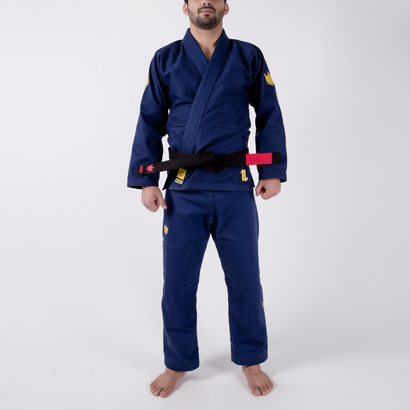 Kingz The ONE Jiu Jitsu Gi - Navy - FREE White Belt - Fighters Market