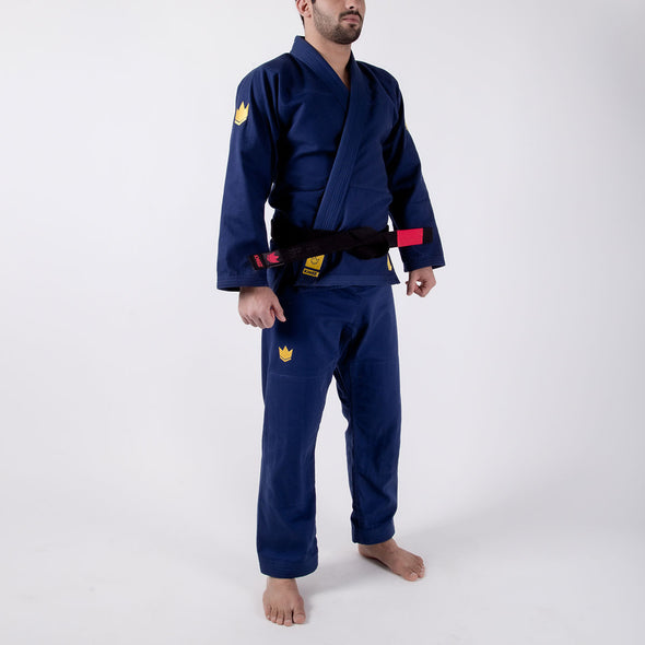 Kingz The ONE Jiu Jitsu Gi - Navy - FREE White Belt - Fighters Market