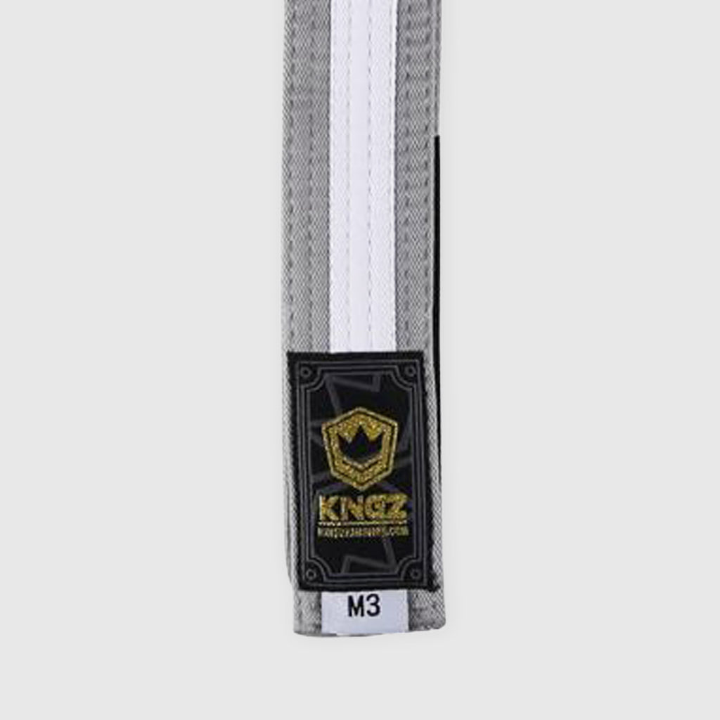 Kingz Kids Belts w/ White Stripe - Fighters Market